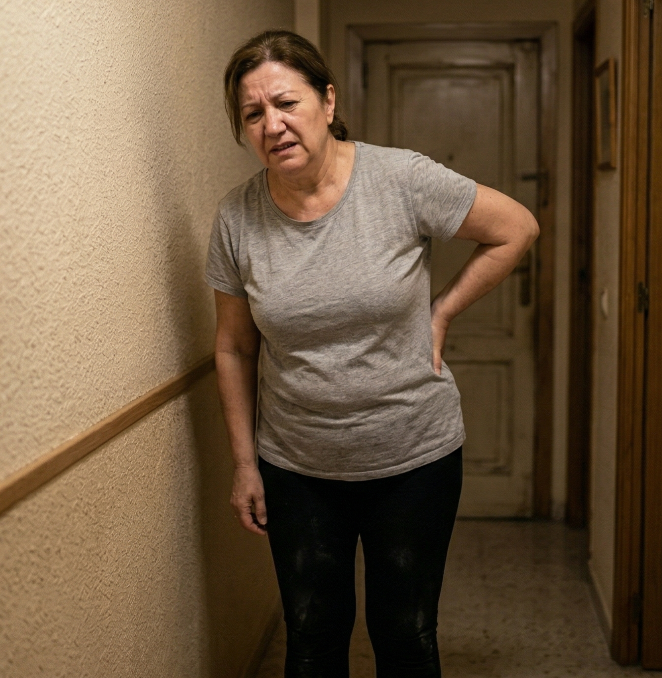 Ana antes del entrenamiento personalizado