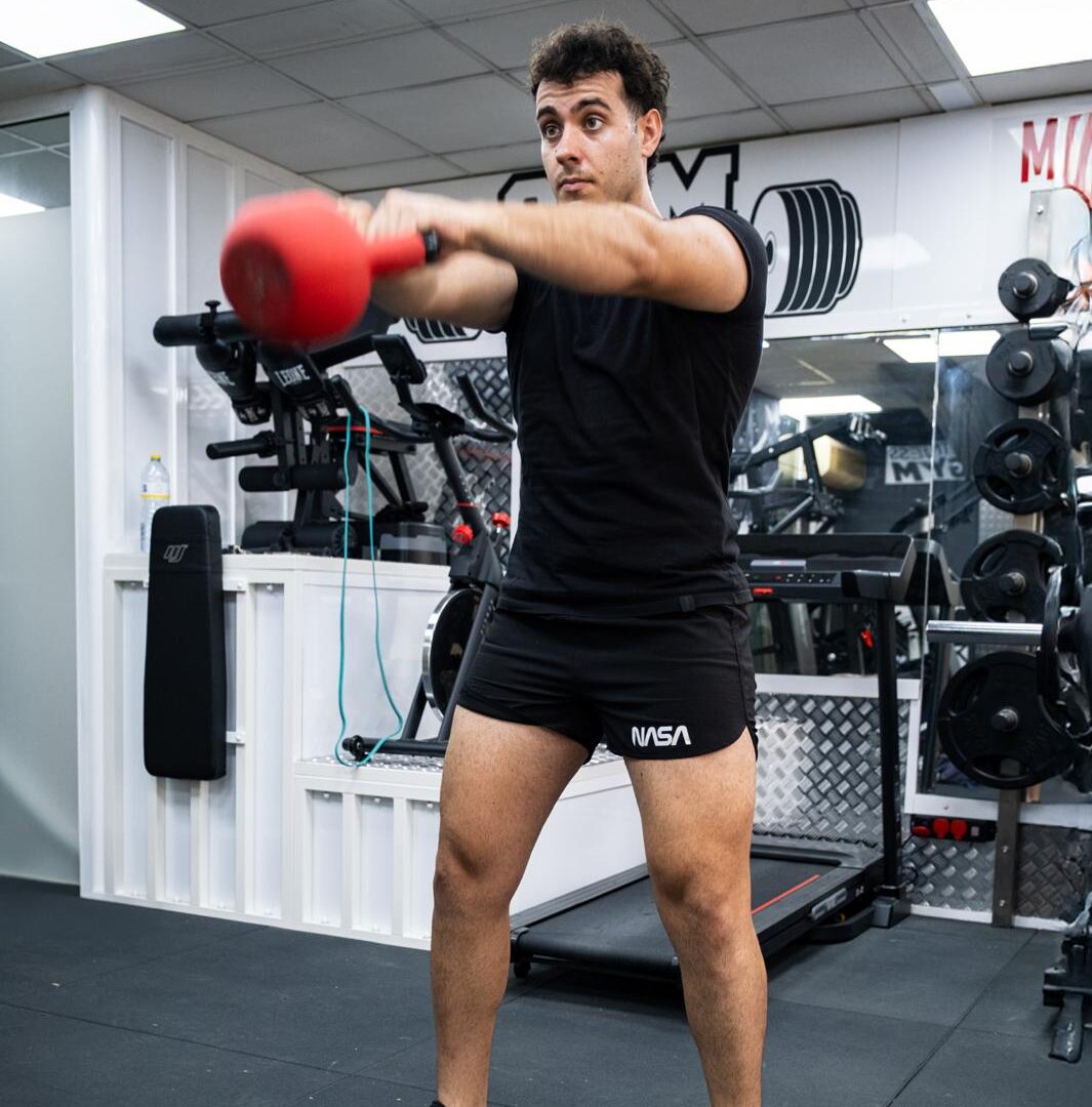 Trabajo con kettlebell