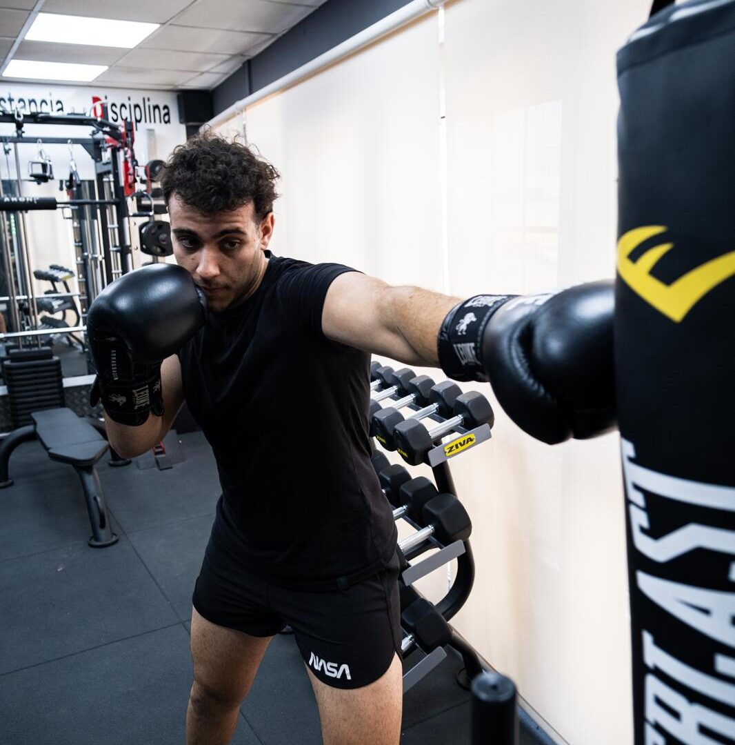 Entrenamiento tecnico de boxeo